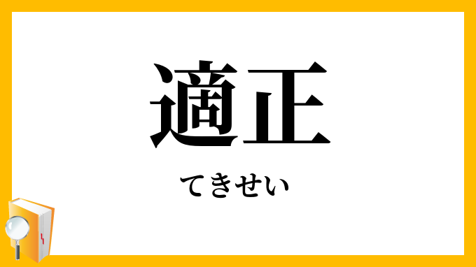 適正