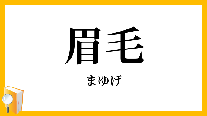 眉毛