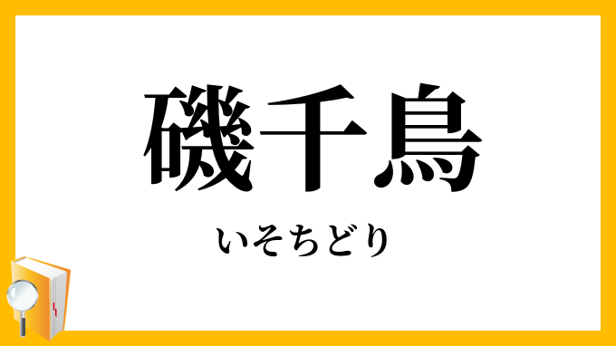 磯千鳥