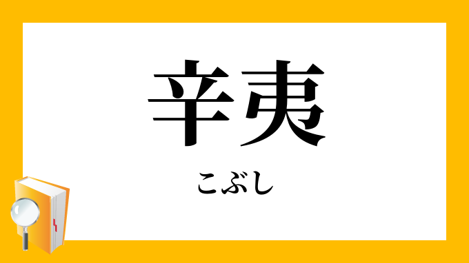 辛夷 こぶし の意味