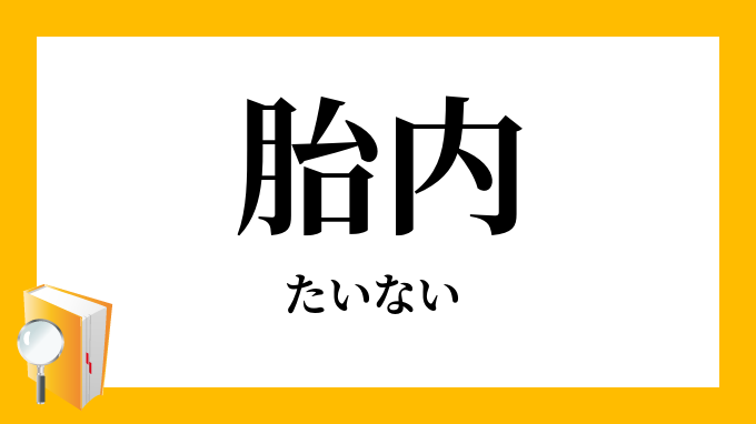 胎内 たいない の意味